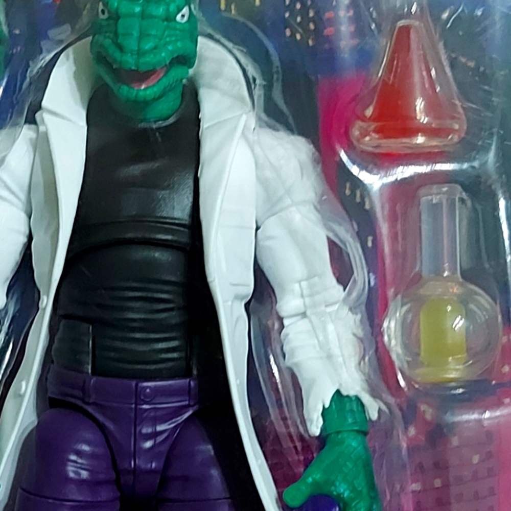 80th Anniversary Spider-Man Marvel Legends Retro Lizard